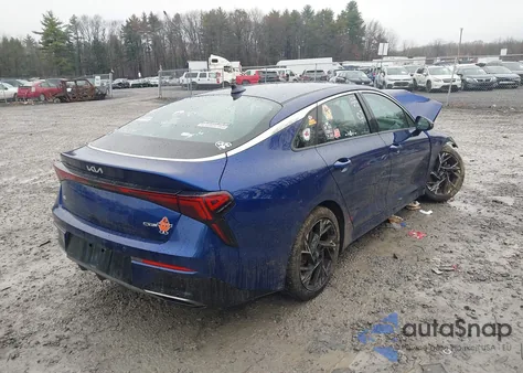 2025 Kia K5 Gt-Line из США, поврежденный, VIN KNAG64J77S5300380